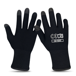 Warm game gloves (three finger touch screen)